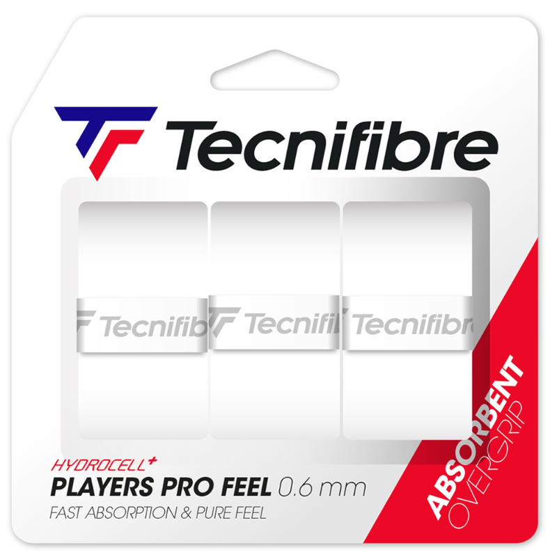 Tecnifibre Players Pro Feel Overgrip 3 Pack