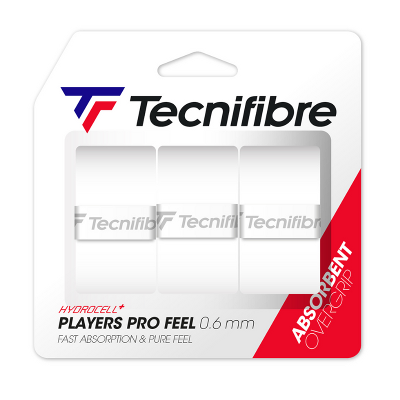 Tecnifibre Players Pro Feel 3pk Overgrip