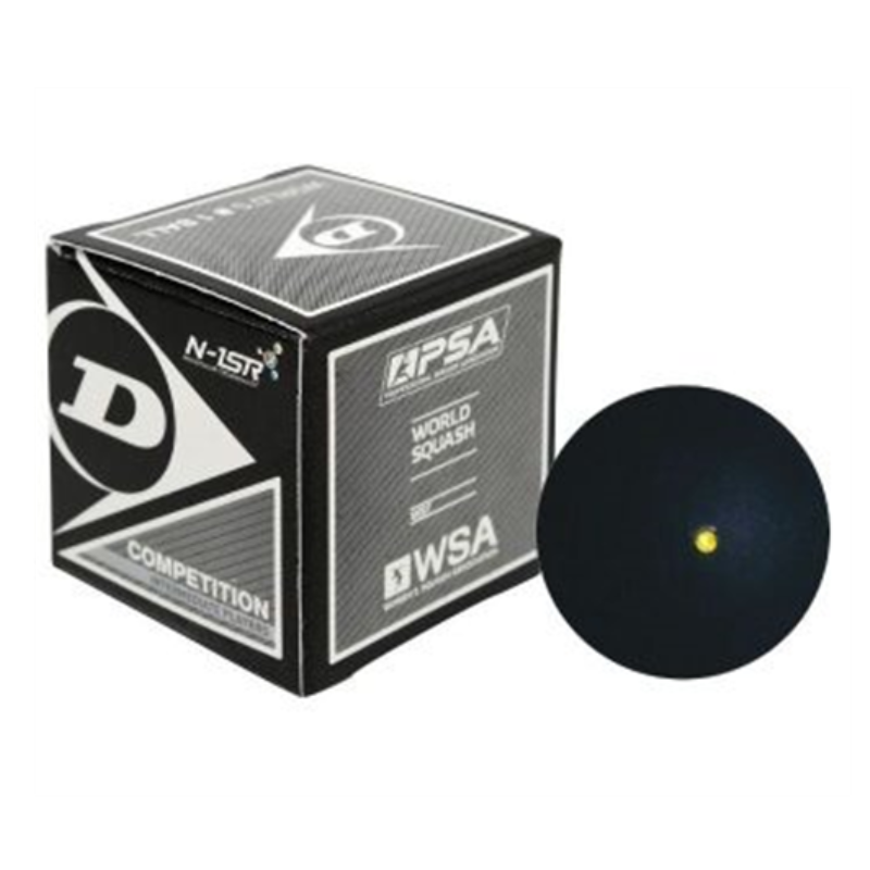 Dunlop Single Yellow Dot Squash Ball