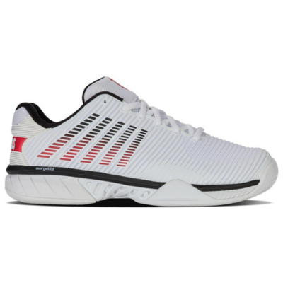 K-Swiss Hypercourt Express WH/RD Men's Tennis Shoe