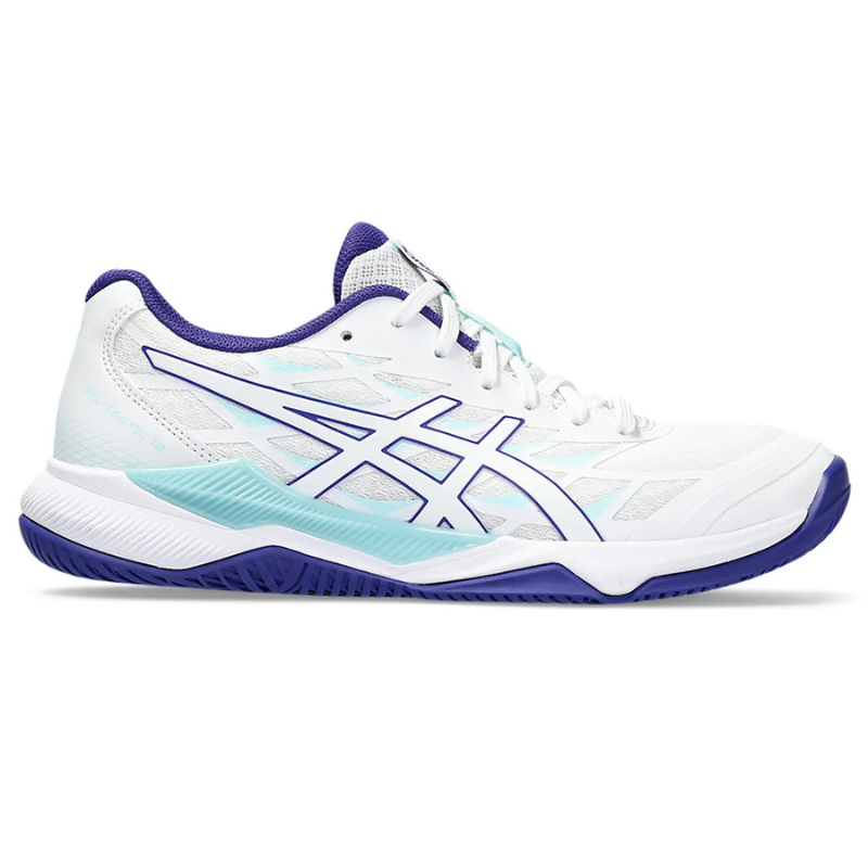 Asics Gel Tactic 12 White Women s Squash Shoe Racket Academy