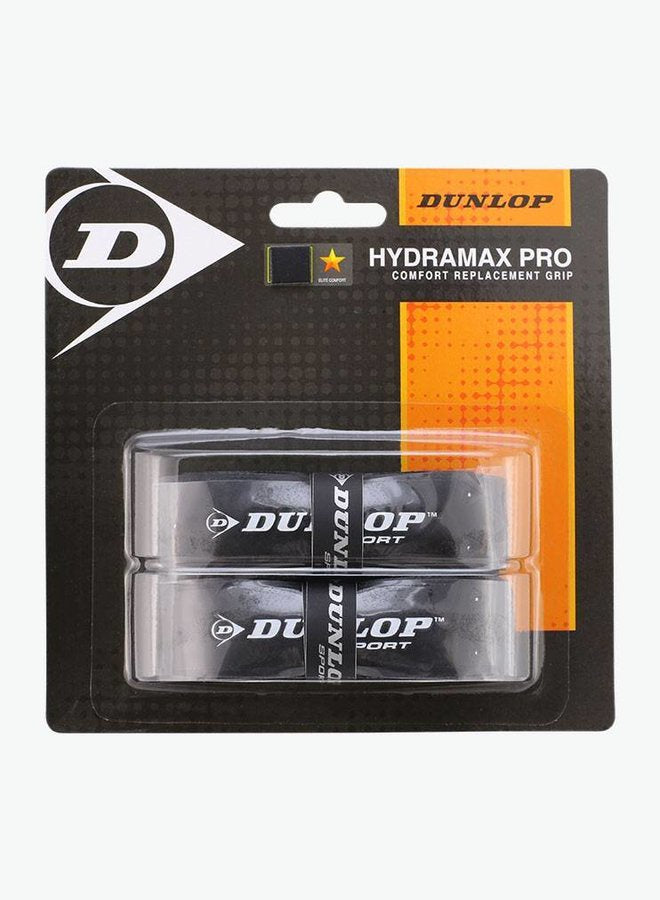 Dunlop Hydromax Pro Replacement Grip Black 2 Pack