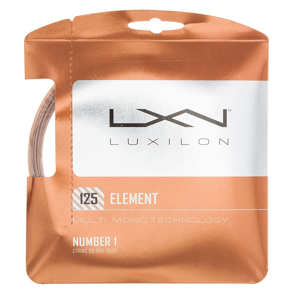 Luxilon Element 1.25mm Tennis String – Racket Academy