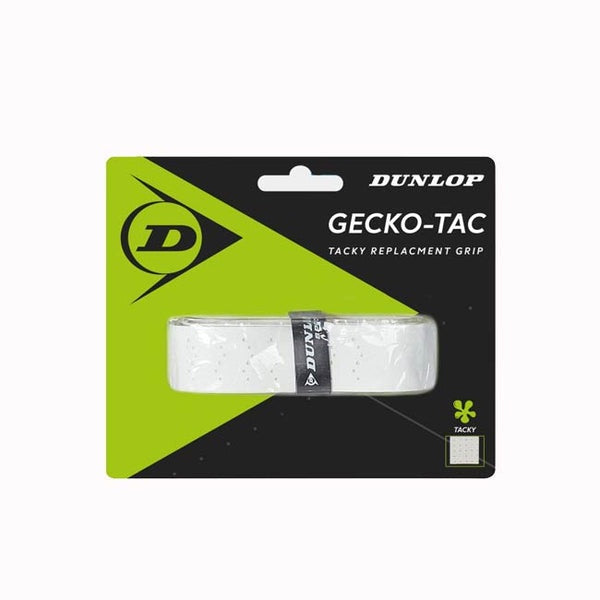 Dunlop Gecko-Tac White Tennis Replacement Grip