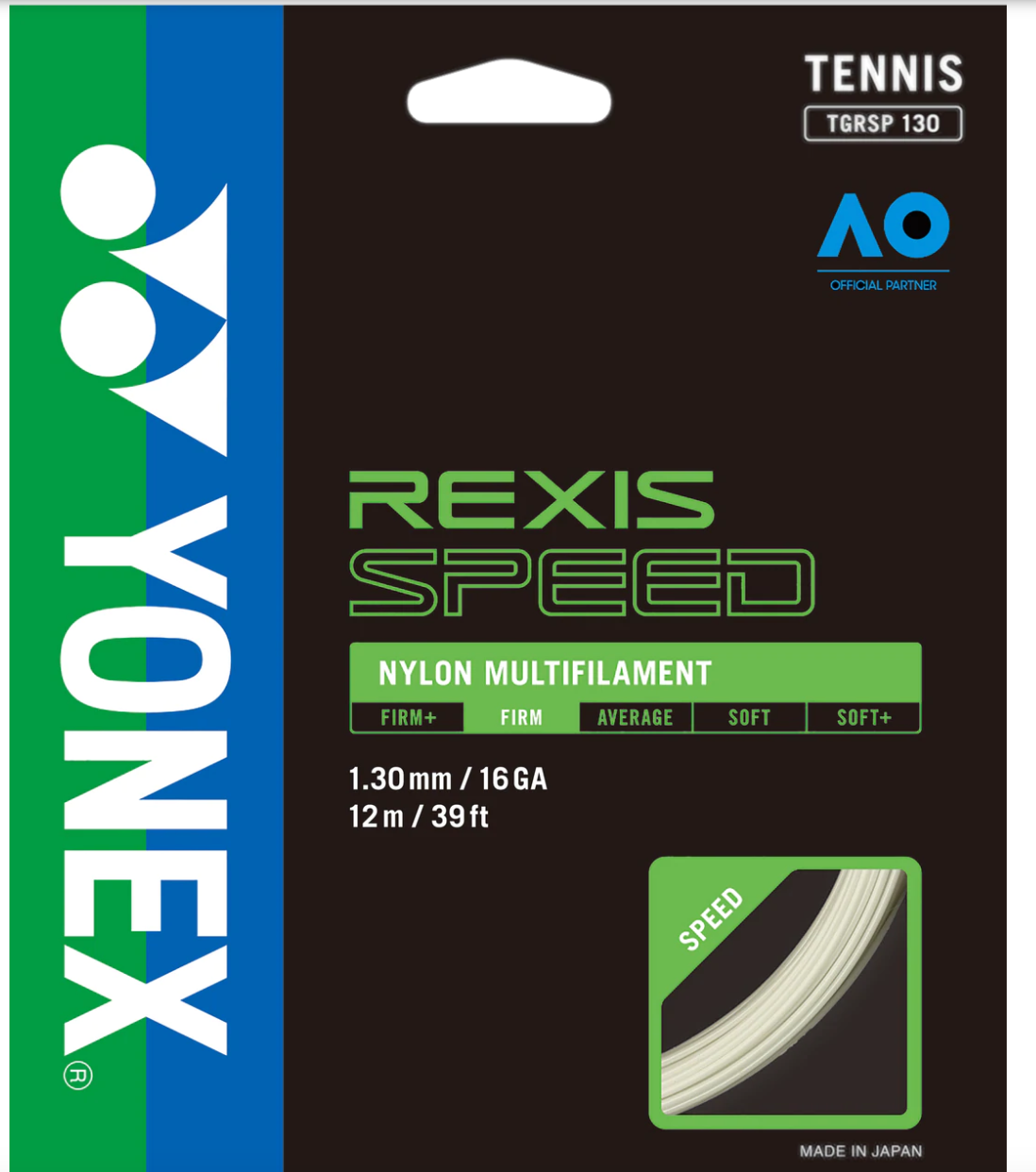 Yonex Rexis Speed 1.30mm Tennis String