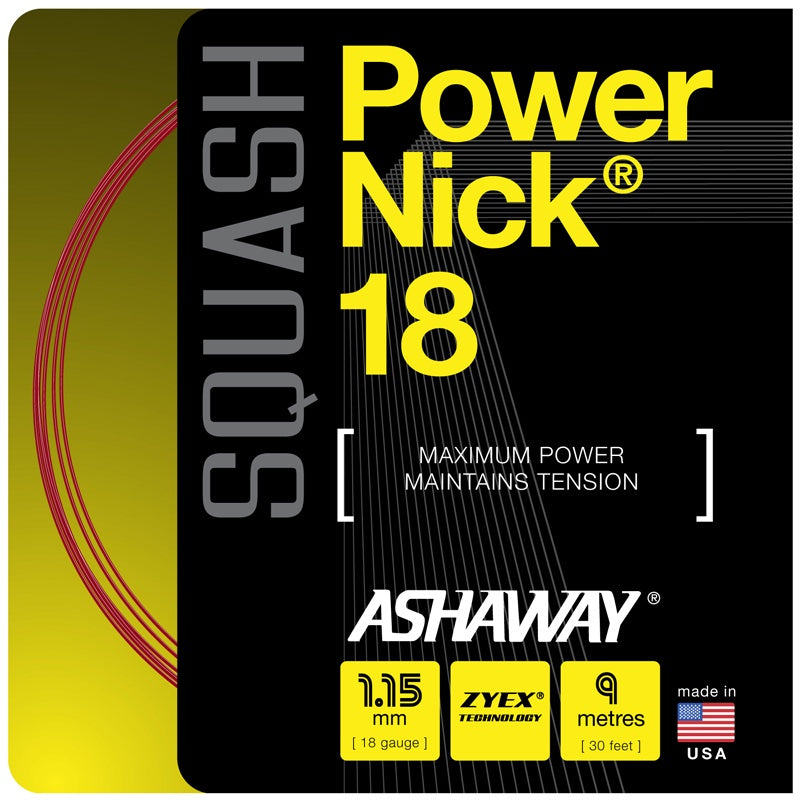 Ashaway PowerNick 18 Squash String