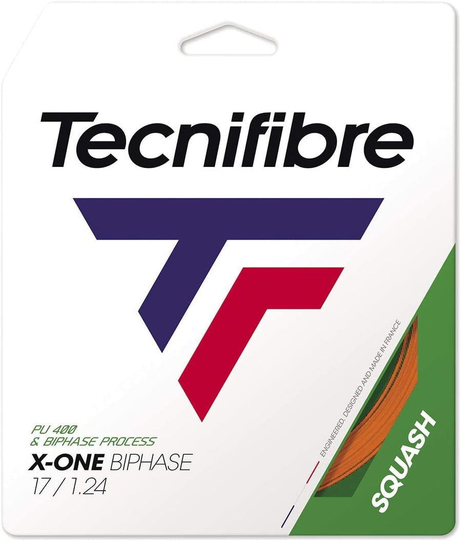 Tecnifibre X-One Biphase 1.24mm Orange Squash String